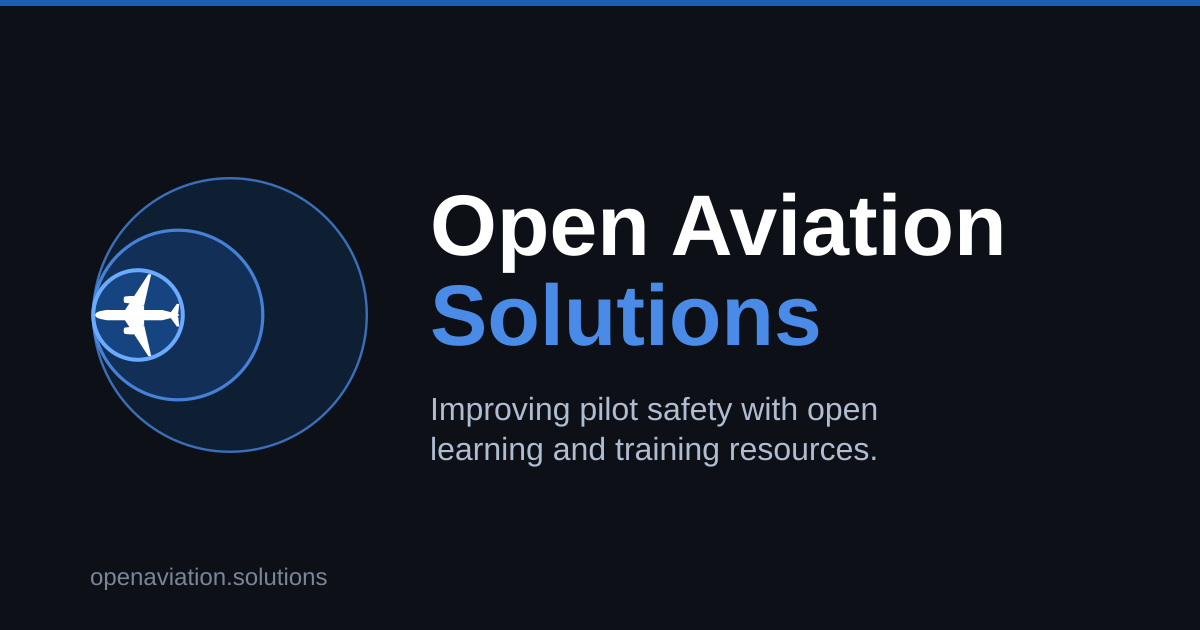 Open Aviation Components | Open Aviation Components